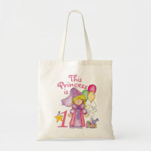 Princess First Birthday Tote Bag