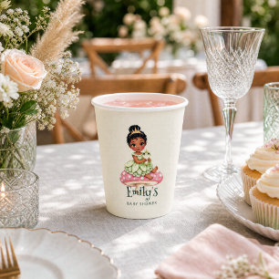 Princess Frog Baby Shower Paper Cups