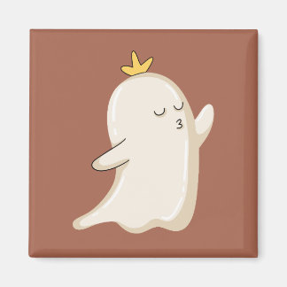 Princess Ghost Blowing a Kiss Magnet