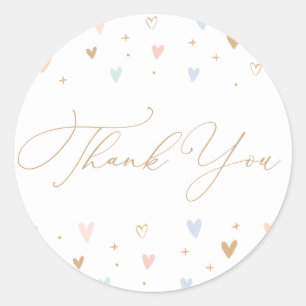 Princess Girl Birthday Party Classic Round Sticker