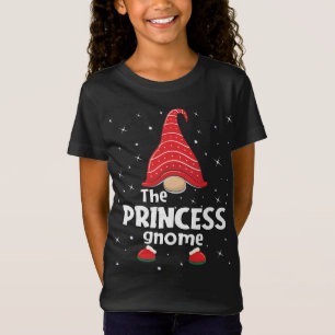 Princess Gnome Family Matching Christmas Funny Paj T-Shirt