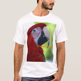 Princess Green Wing Macaw T-Shirt