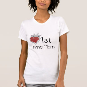 Princess Heart 1st Time Mum Tshirts and Gifts