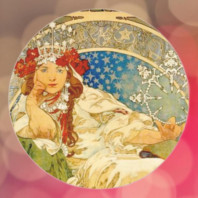 Princess Hyacinth  Classic Round Sticker (Creator Uploaded)