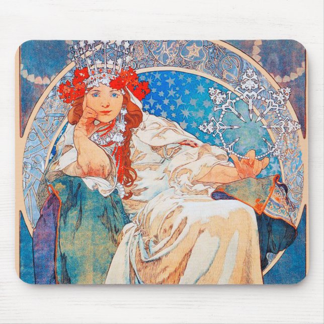 Princess Hyacinth, Mucha Mouse Mat (Front)