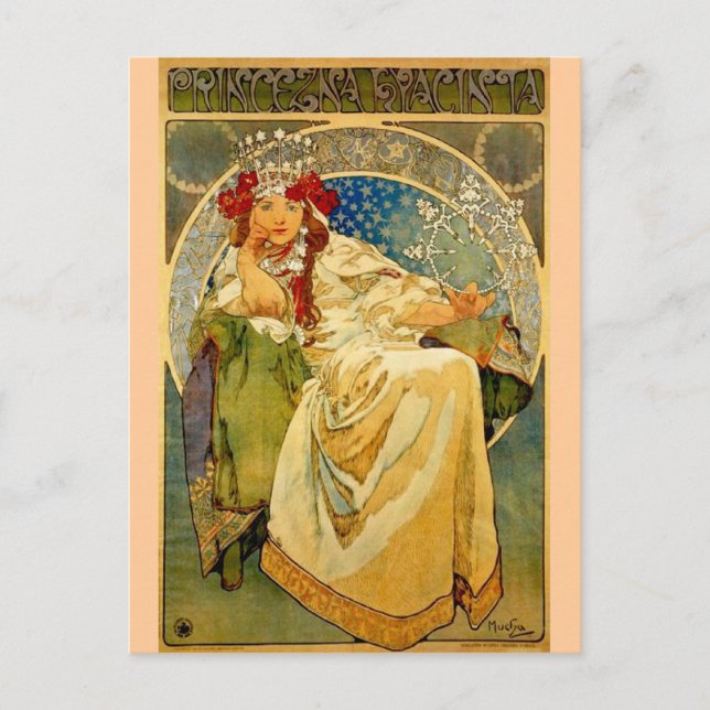 Princess Hyacinth  Postcard (Front)