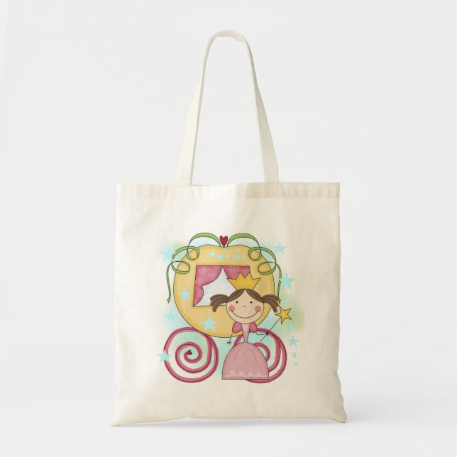 Princess in Carriage T-shirts and Gifts Tote Bag (Front)