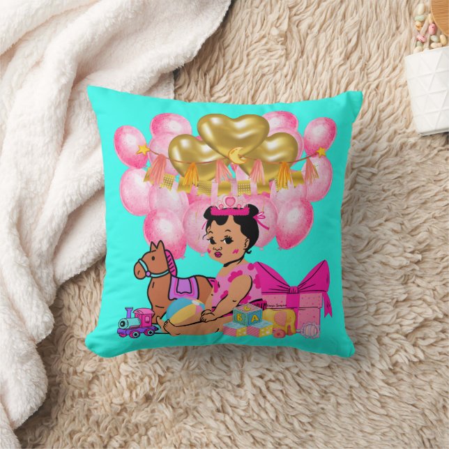 Princess in Pink  Cushion (Blanket)