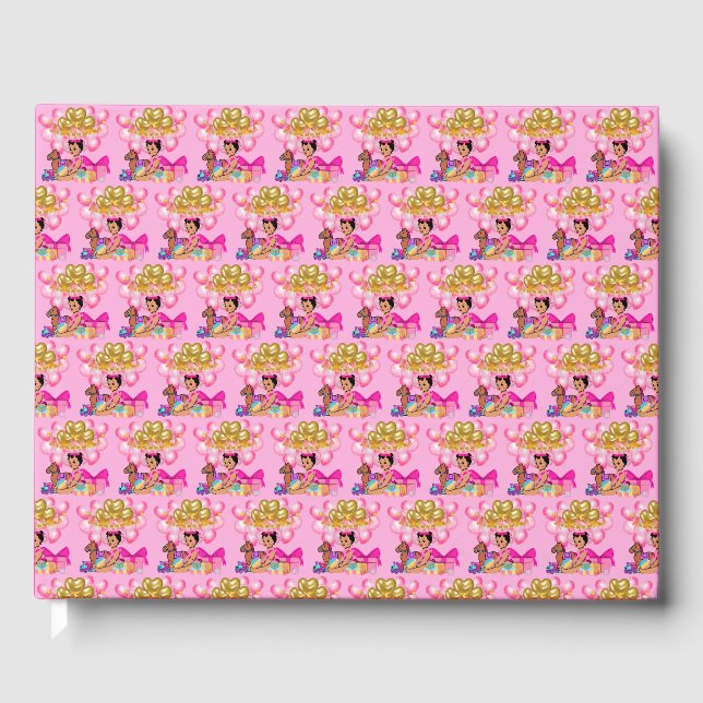 Princess in Pink  Guest Book (Front)