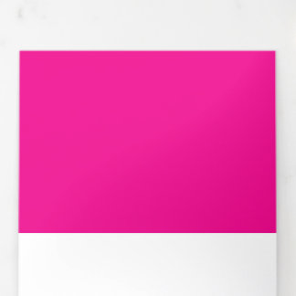 Princess in Pink  Tri-Fold Card