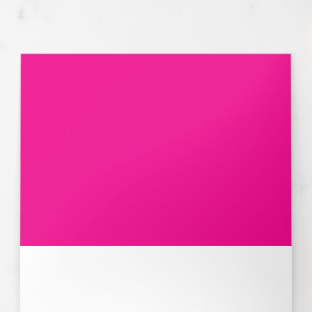 Princess in Pink  Tri-Fold Card (Flap)