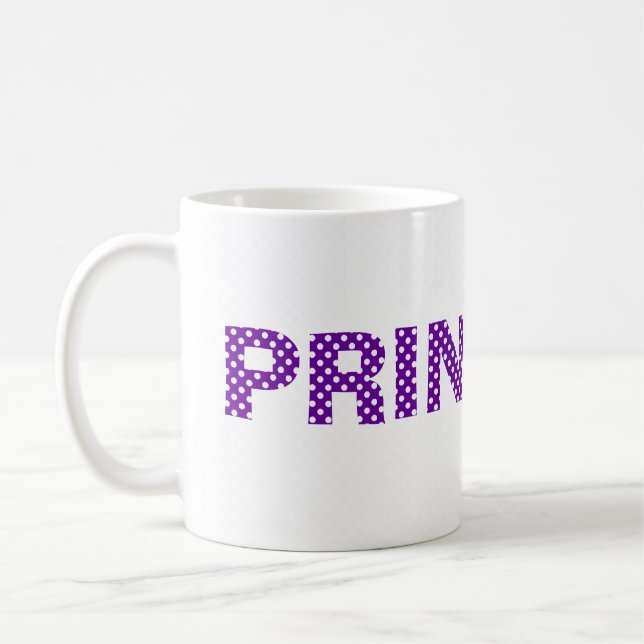 Princess in Purple Mug (Left)