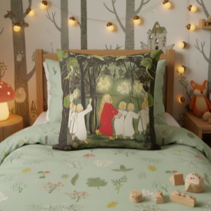 Princess in the Forest Sibylle Von Olfers Cushion