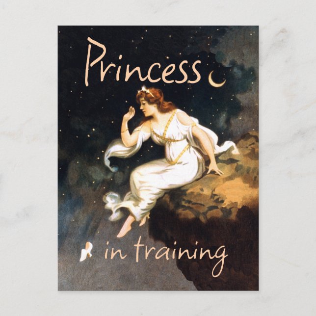 Princess in Training Postcard (Front)