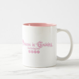 Princess in training Two-Tone coffee mug