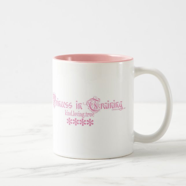 Princess in training Two-Tone coffee mug (Right)
