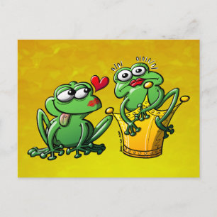 Princess is a Frog Now Postcard
