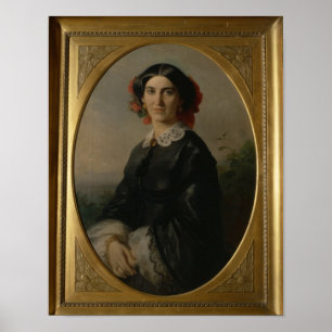 Princess Johanna von Bismarck, 1857 Poster