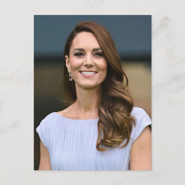 Princess Kate lilac stylised  Postcard (Front)