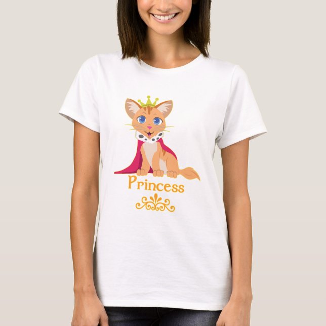 Princess Kitten T-Shirt (Front)