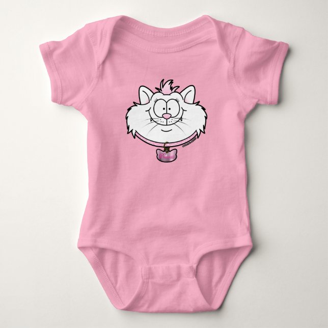 Princess Kitty Baby Jersey Bodysuit (Front)