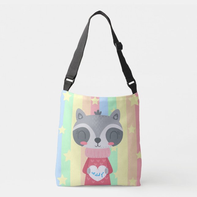 Princess Kitty Crossbody Bags (Front)