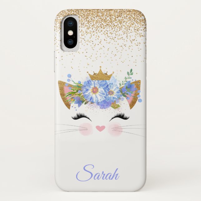 Princess Kitty iPhone X Case (Back)