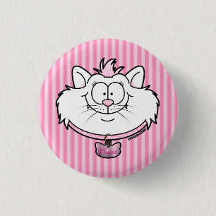 Princess Kitty Pink Sparkle Screwball Graphics 3 Cm Round Badge