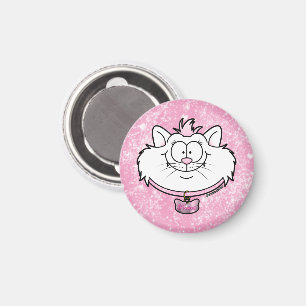 Princess Kitty Pink Sparkle Screwball Graphics Magnet