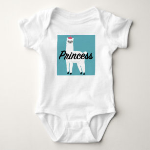 Princess Lama Design - Baby Jersey Bodysuit