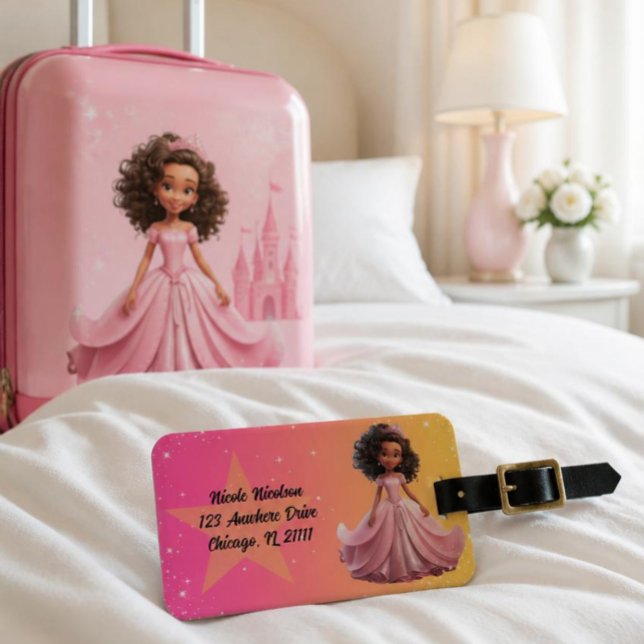Princess Luggage Tag (Creator Uploaded)