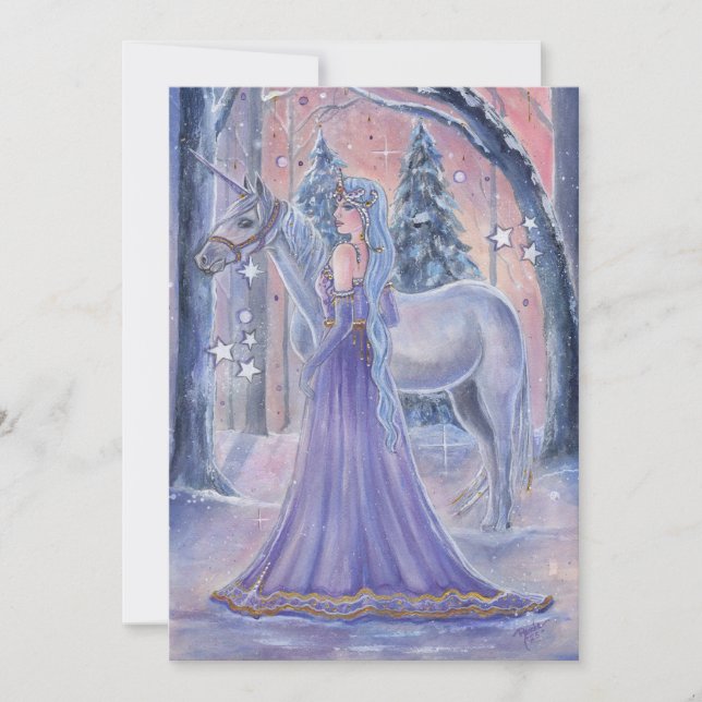 Princess Lumi with Unicorn art By Renee Lavoie (Front)