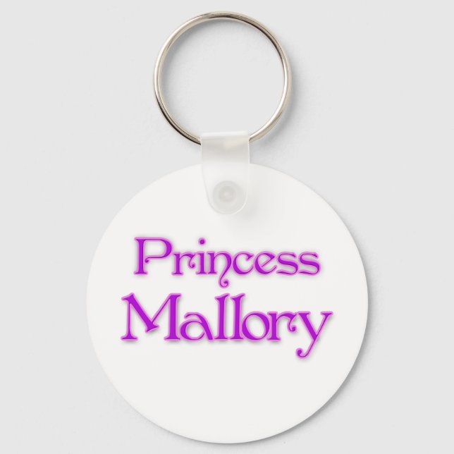 Princess Mallory Key Ring (Front)
