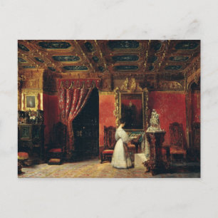 Princess Marie d'Orleans  in her Gothic Studio Postcard