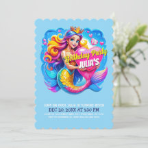 Princess Mermaid Birthday Party