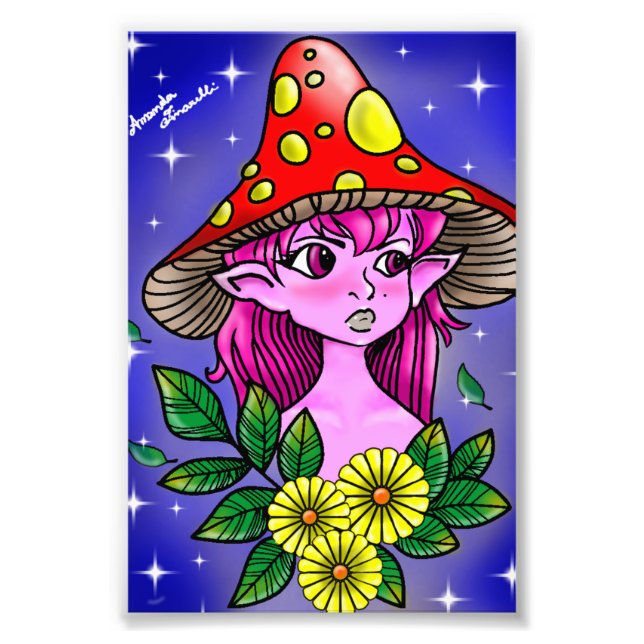 Princess mushelo photo print (Front)