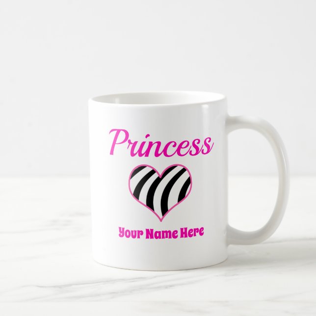 Princess Name Coffee Mug (Right)