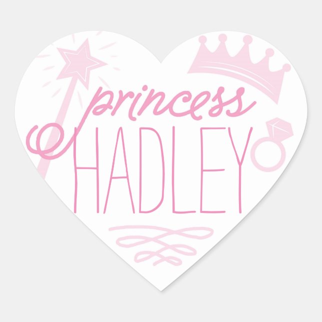 Princess Name Label (Front)