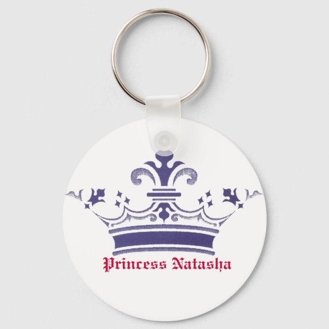 Princess Natasha <3 =')) Key Ring (Front)