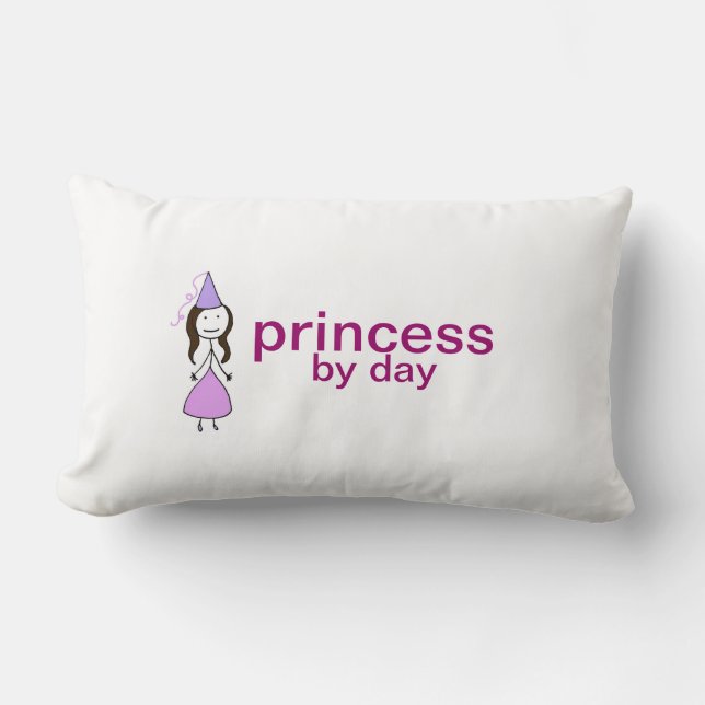 Princess Ninja Lumbar Pillow (Front)