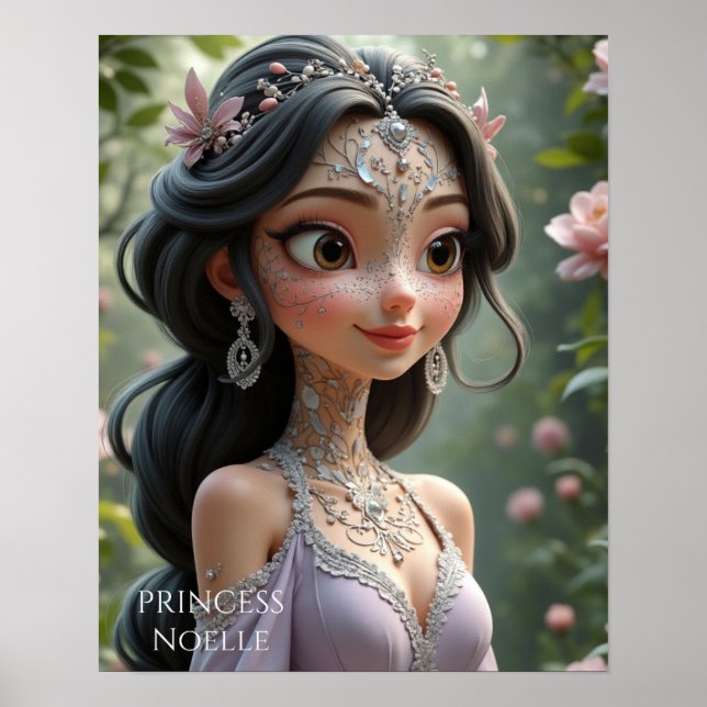 Princess Noelle: Enchanted Grace Poster (Front)