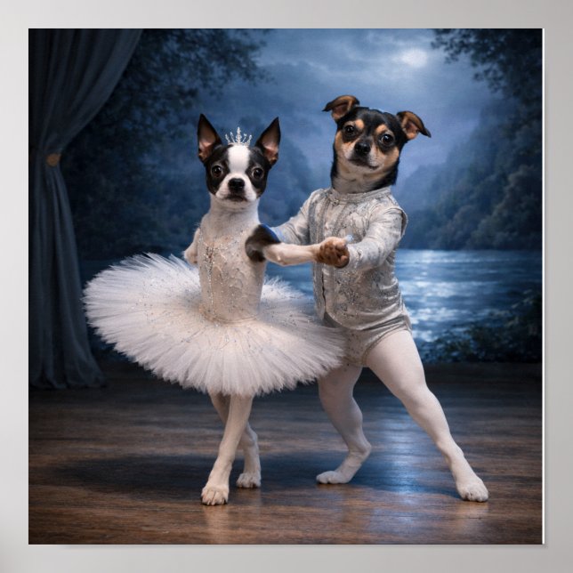 "Princess Odette & Prince Siegfried" (1) Poster (Front)