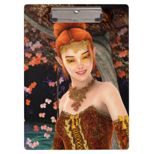 Princess of Autumn Clipboard