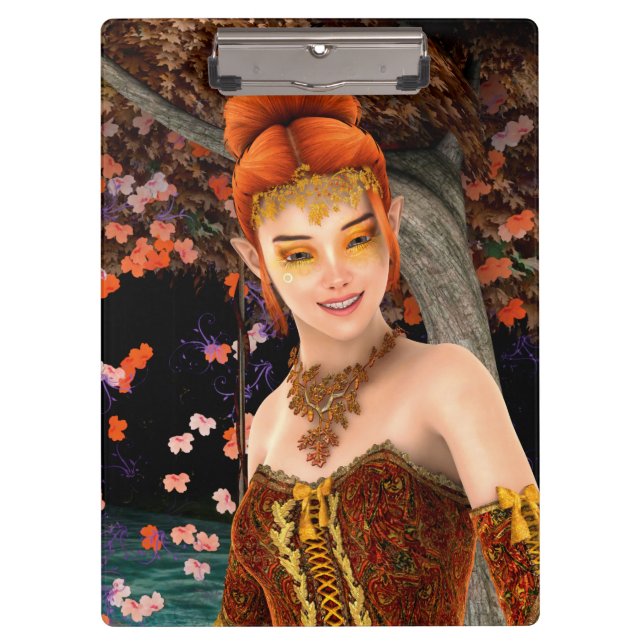 Princess of Autumn Clipboard (Front)