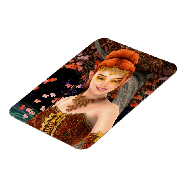 Princess of Autumn Magnet (Left Side)