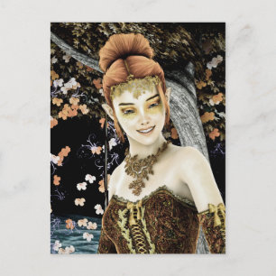 Princess of Autumn Postcard