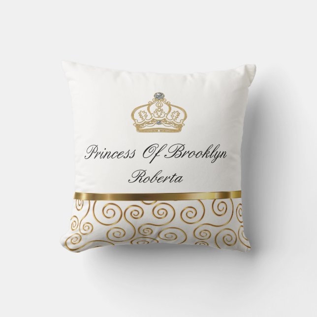 Princess Of Brooklyn Cushion (Front)
