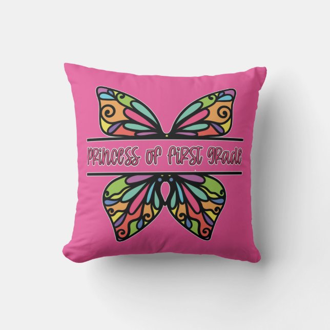 Princess Of First Grade Cushion (Front)