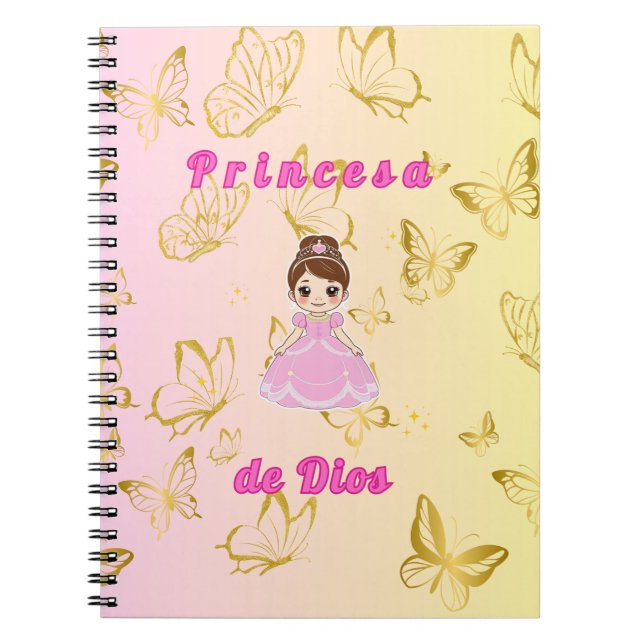 Princess of God - Girls' Edition Notebook (Front)