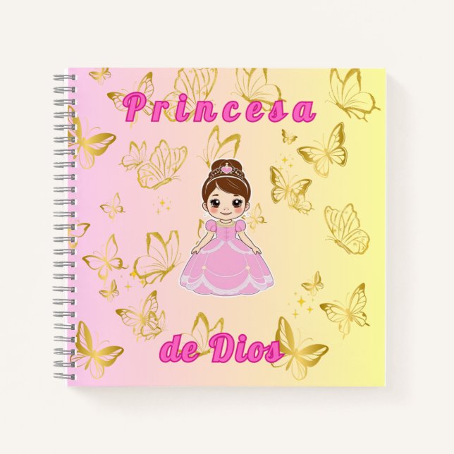 Princess of God - Girls' Edition Notebook (Front)